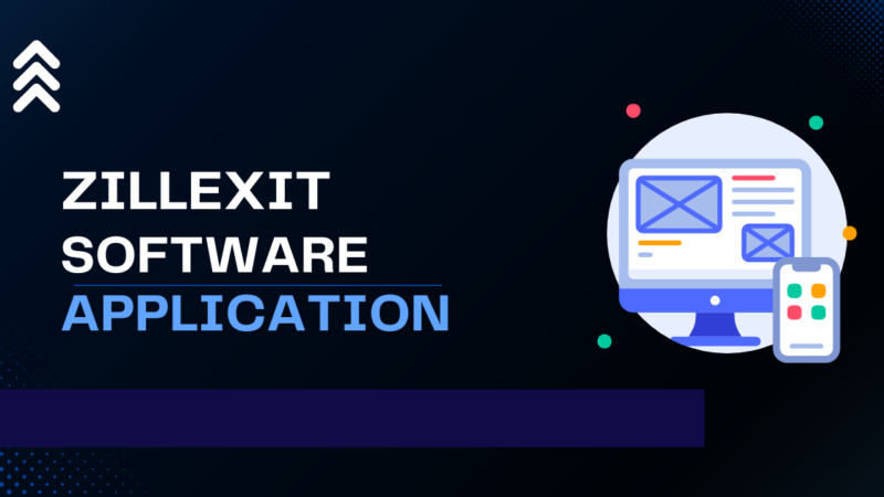 What is Application in Zillexit Software?