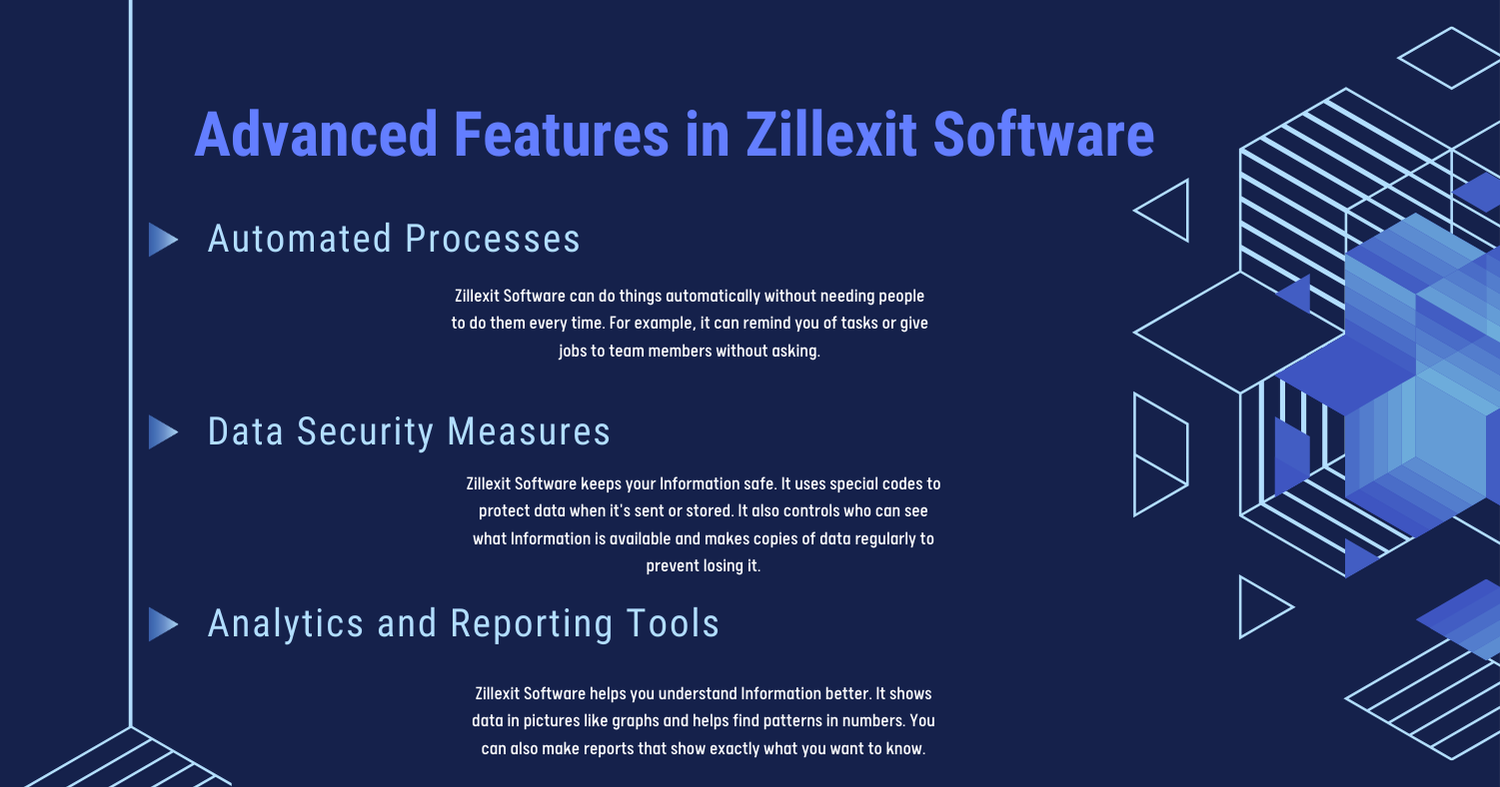 What is Application in Zillexit Software?