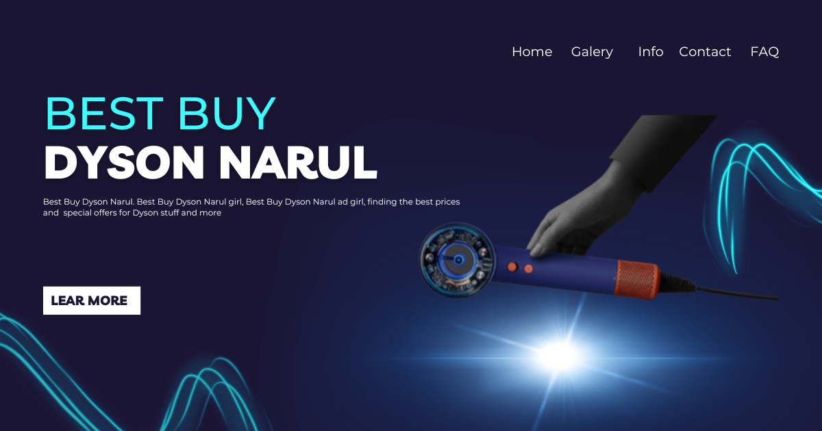 Best Buy Dyson Narul Ad Girl