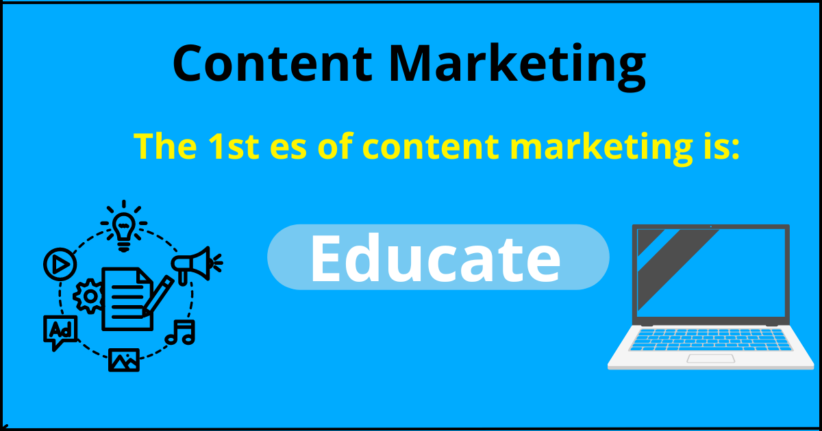 The 3 es of content marketing