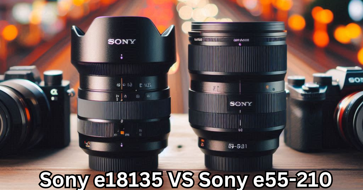 Sony e18135 VS Sony e55-210: A Simple Comparison and view