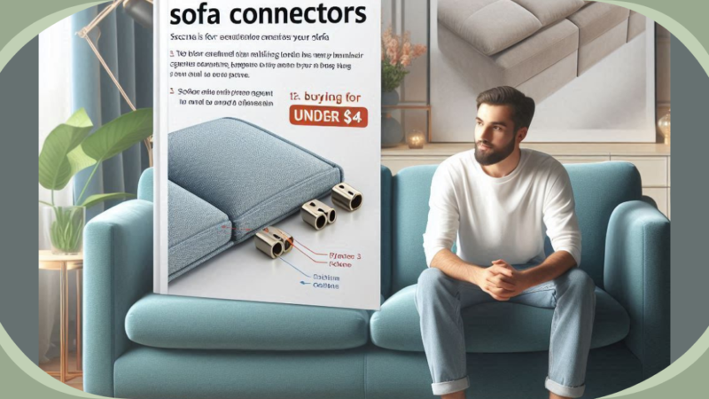 Buy Sofa Connecters Merluxy Home Ofa Under $4: A Detail view