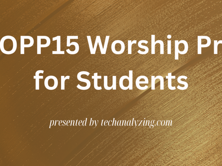 Understanding the ACOPP15 Worship Price for Students