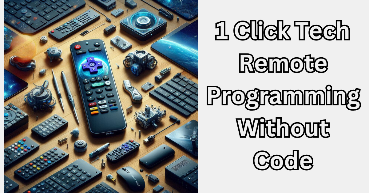 1 Click Tech Remote Programming Without Code